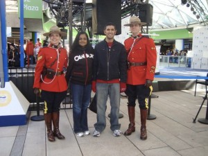 Vancouver - With Mounty